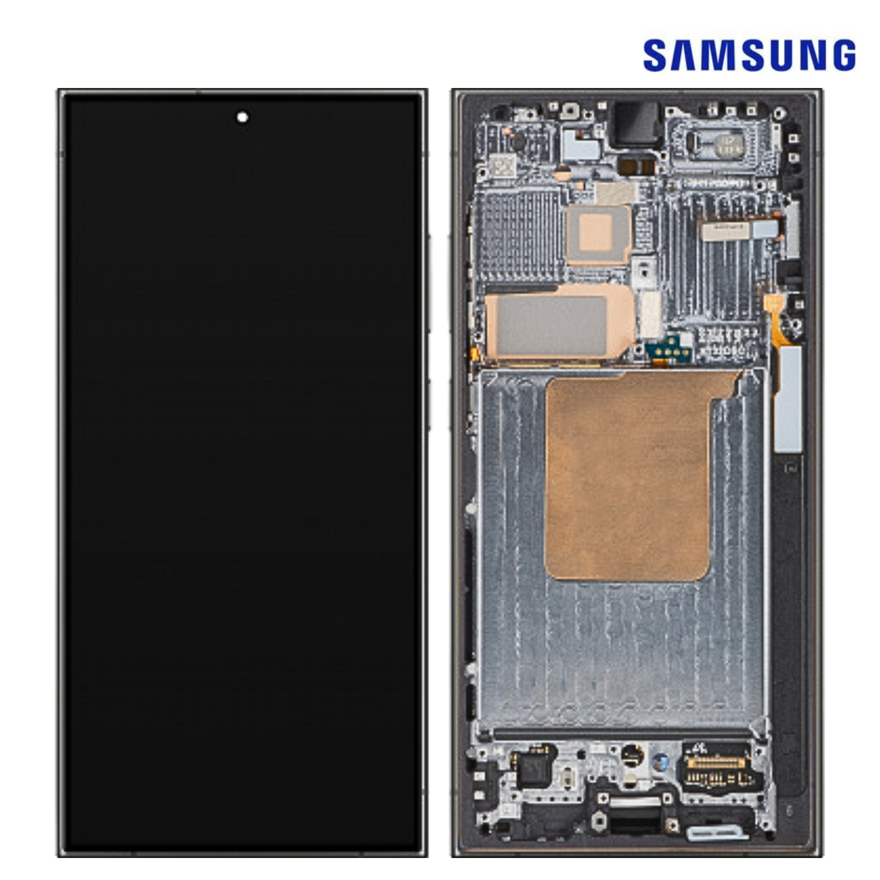 SAMSUNG A035 F/ A03(SM-A035F)(With Frame) Service Pack LCD